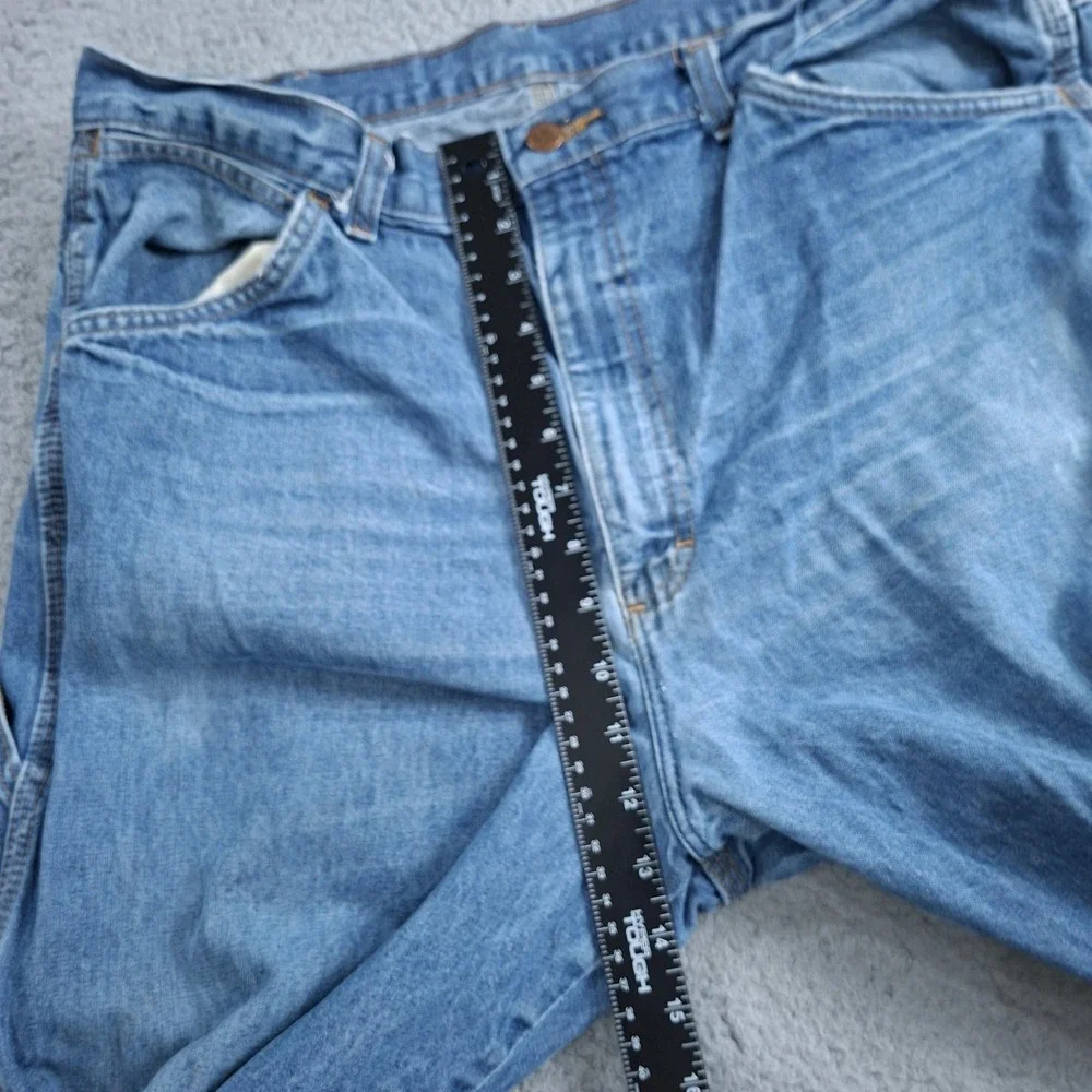 Vintage Big Ben Pants Mens 32x34 Blue Wrangler Distressed Faded Work Wear‎